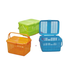 High quality non toxic plastic basket for picnic